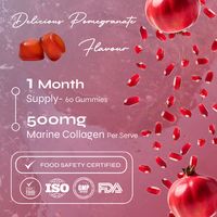Known Marine Collagen Gummies Pomegranate